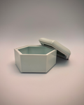 Hexagon celadon box