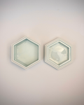Hexagon celadon box